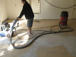 grind concrete floor
