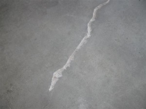 Clean Concrete Crack